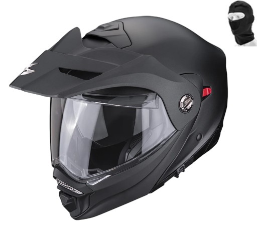SCORPION KASK DUAL ADX-2 SOLID MATT BLACK M