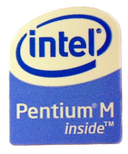 Naklejka INTEL PENTIUM M 16x20mm [220]