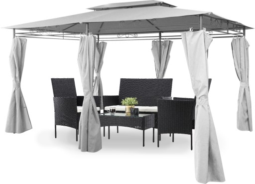 PAWILON IMPREZOWY ALTANA GAZEBO NAMIOT 3x4x2,65 m