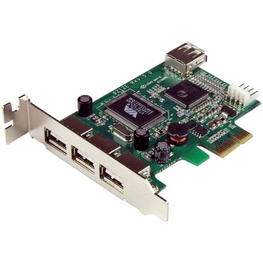 STARTECH 4-PORTOWA KARTA INTERFEJSU USB 2.0