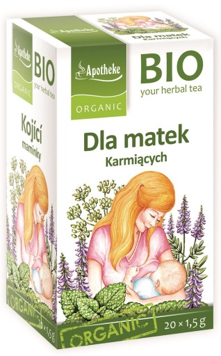 Herbatka dla matek karmiących bio 20 x 1,5 g apoth