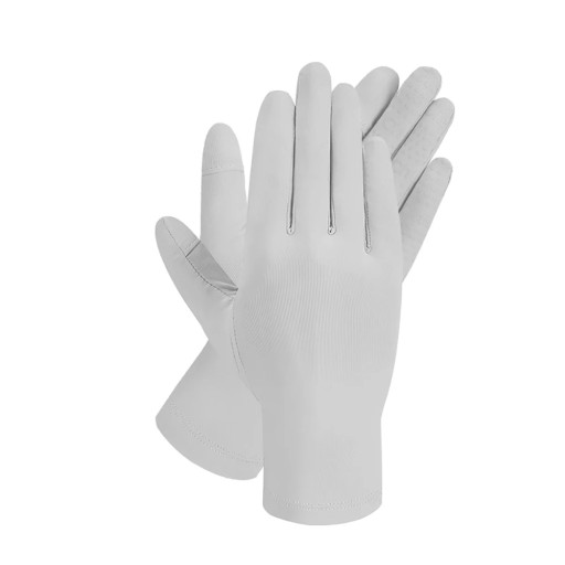 OhSunny Summer Light Breathable Sunscreen Driving Gloves New Tech Ceramic