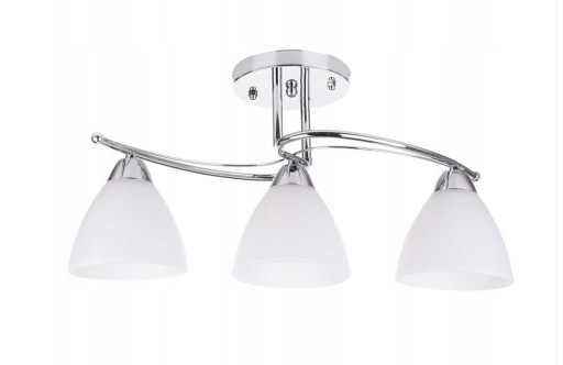 LAMPA WISZĄCA ŻYRANDOL BALL CHROM ORBITA ALLADYN 3