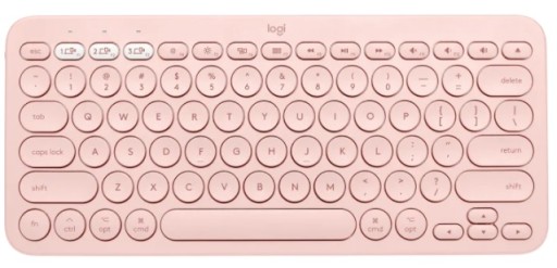 Klawiatura Bluetooth Logitech K380 Do MAC - Różowa