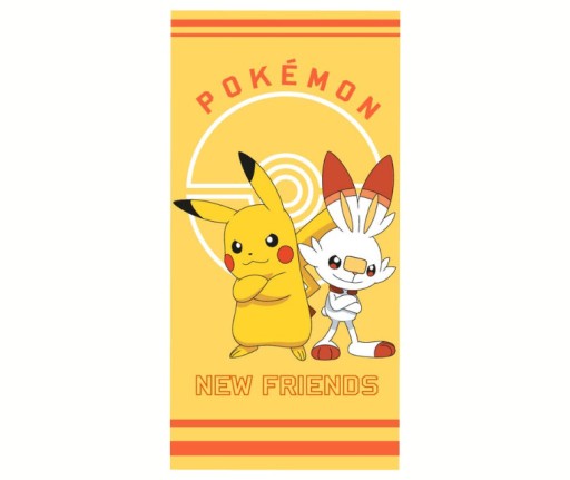Ręcznik kąpielowy plażowy POKEMON 70x140 Pikachu