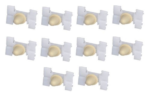 10x SPINKA KLIPS GNIAZDO MOCOWANIE LISTWY BOCZNEJ 51131960054 DO BMW 3 E36