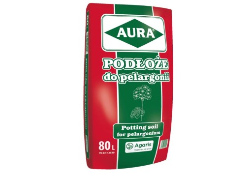 PODŁOŻE DO PELARGONII AURA 80L ZIEMIA HOLLAS DO PELARGONII