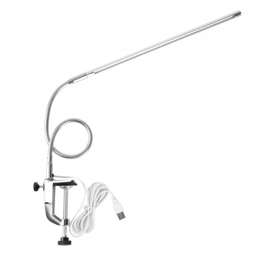 LED BIURKOWA LAMPKA 8W BEZCIENIOWA KOSMETYCZNA