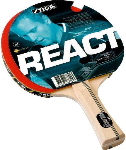 Rakietka do tenisa stołowego Stiga React WRB
