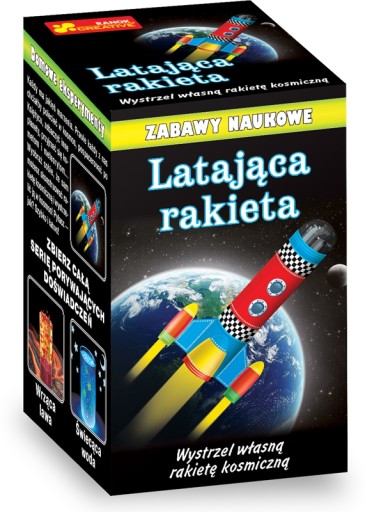 ZABAWKI KREATYWNE eksperymenty RAKIETA KOSMICZNA dla dzieci