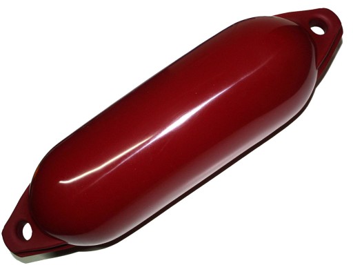 ODBIJACZ JACHTOWY DO ŁODZI 18X60cm BORDO - 02237