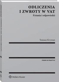 ODLICZENIA I ZWROTY W VAT. PYTANIA I ODPO.. EBOOK