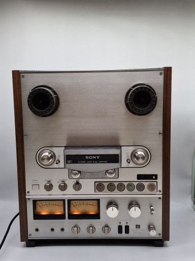 SONY TC-765 KULTOWY PIĘKNY MAGNETOFON SZPULOWY PO PROFESJONALNYM SERWISIE !