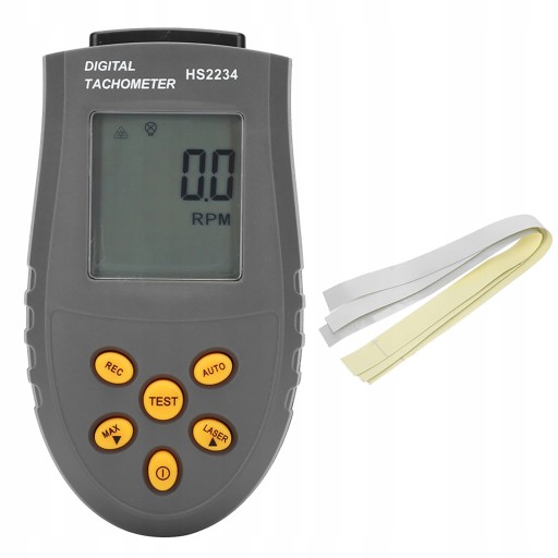 TACHOMETR LASEROWY MIERNIK OBROTÓW OBROTOMIERZ LCD
