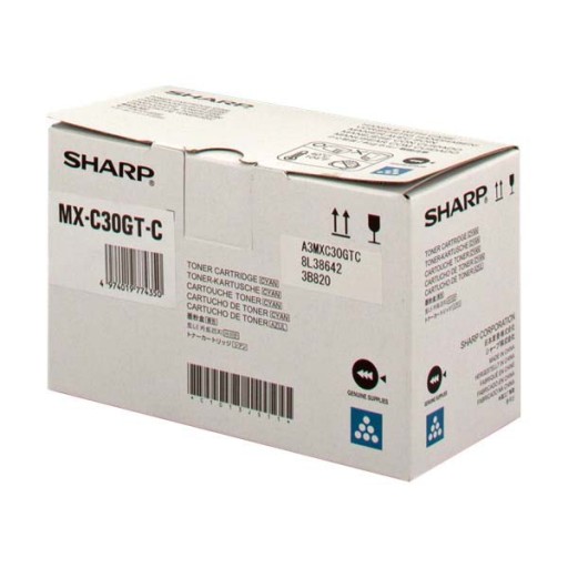 Sharp MX-C30GTC - oryginalny toner, cyan