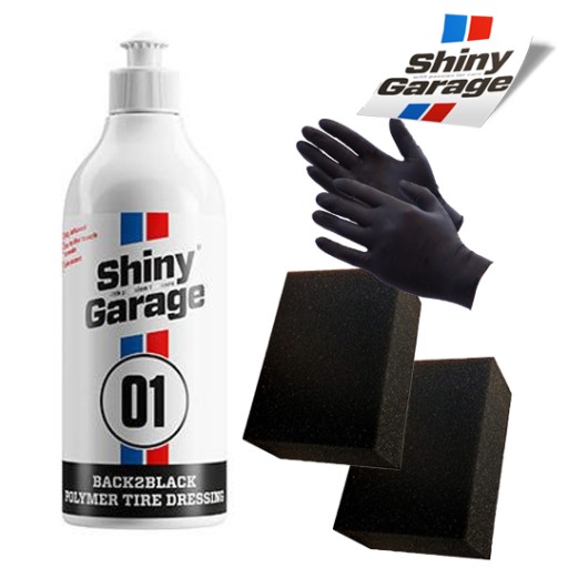 SHINY GARAGE Back2Black Polymer 500ml Nowa Formuła