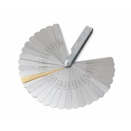 Szczelinomierz listkowy miernik 0.04-0.88mm 32el ROCKFORCE
