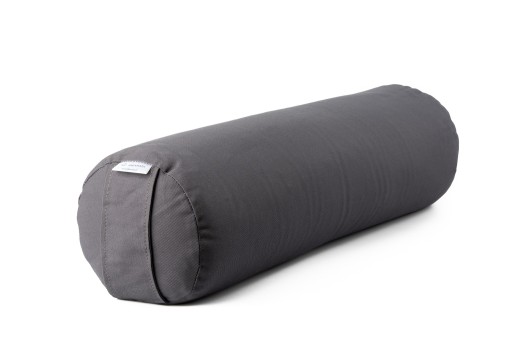 Bolster 100% bawełna - wałek do jogi szary