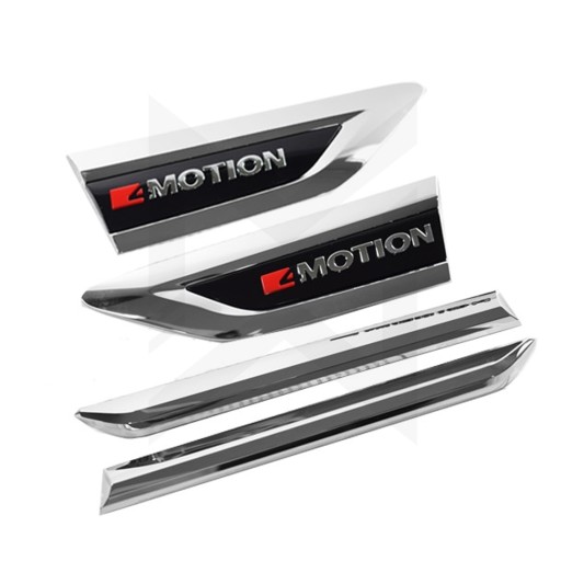 EMBLEMAT ZNACZEK 4MOTION 4x4 TIGUAN VW BŁOTNIK KPL