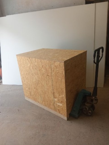 Skrzynio-paleta z płyty OSB 120x80x110