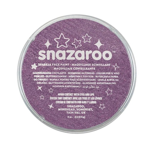 FARBA DO TWARZY BŁYSZCZĄCA LILIOWA 18ML SNAZAROO