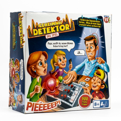 IMC Toys Geheimnis Detektor gra wykrywacz kłamstw j. niemiecki