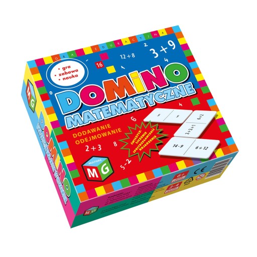 DOMINO MATEMATYCZNE DODAWANIE I ODEJMOWANIE