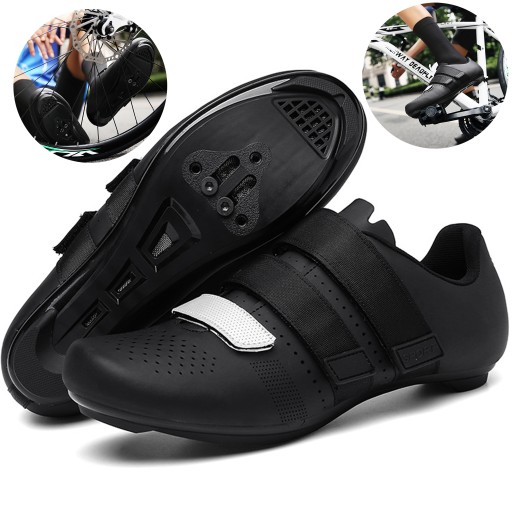 Buty rowerowe męskie damskie MTB SPD rower czarne SZOSA szosowe wpinane 43