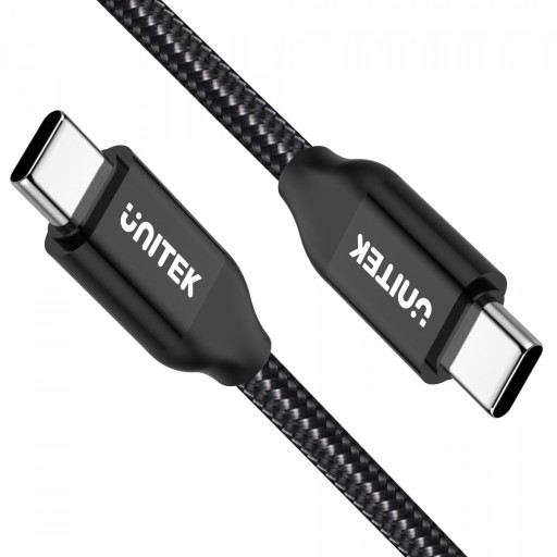Kabel USB Unitek C14059BK USB 3.1 Typ-C (M) - USB Typ-C (M) 2m, PD 100W