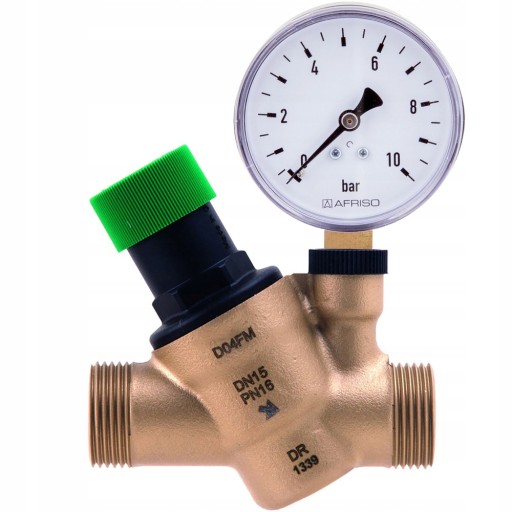 REDUKTOR CIŚNIENIA HONEYWELL 1/2 + MANOMETR AFRISO