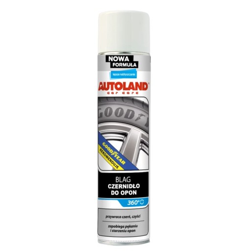 AUTOLAND CZERNIDŁO DO OPON 400ML