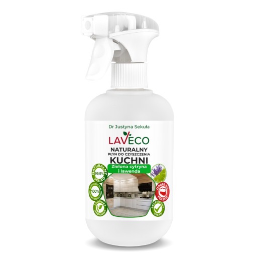 LAVECO Naturalny płyn do mycia kuchni – ziel