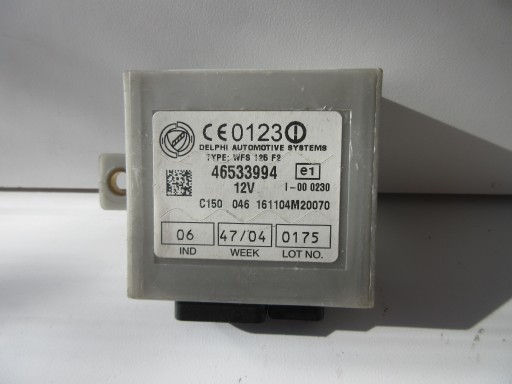 Moduł immobilizera Fiat Seicento Panda 46533994