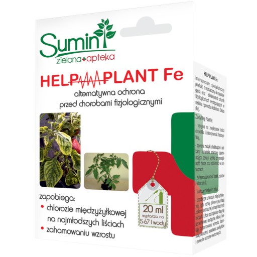 Help plant Fe 20 ml. Żelazo 9,7% hamowanie wzrostu