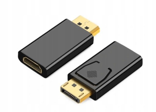 Adapter Przelotka Display Port DP DisplayPort HDMI
