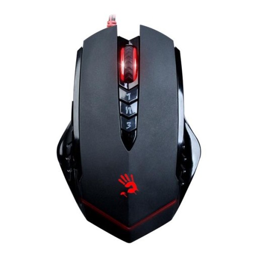A4tech Mysz Bloody V8M, 3200DPI, optyczna, 7kl., 1 scroll, przewodowa USB,