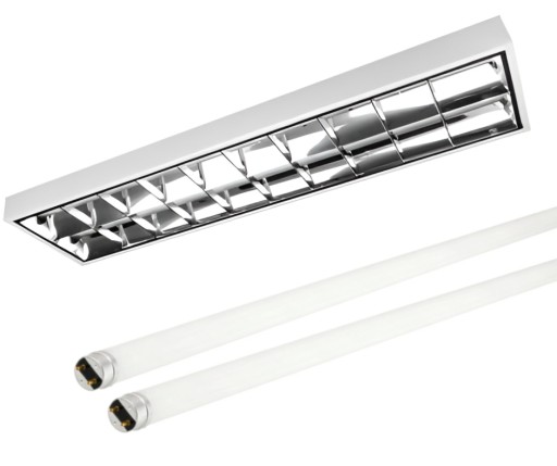 OPRAWA RASTROWA NATYNKOWA 120cm N/T LED 2X ŚWIETLÓWKI LED 18W 120cm G13