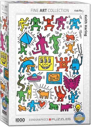 Puzzle Eurographics Keith Haring 1000