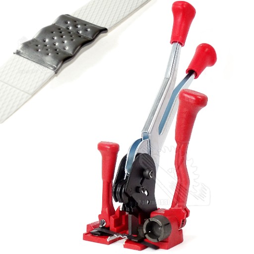 XL-19 PASKOWACZ bandownica do spinania pakowania bandowania taśm PP 18 19mm