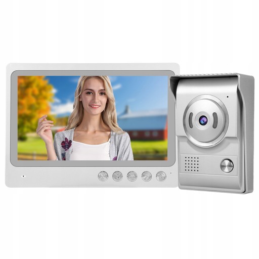 9-calowy przewodowy domofon Wi-Fi Wideodomofon IP55 Wodoodporny X9