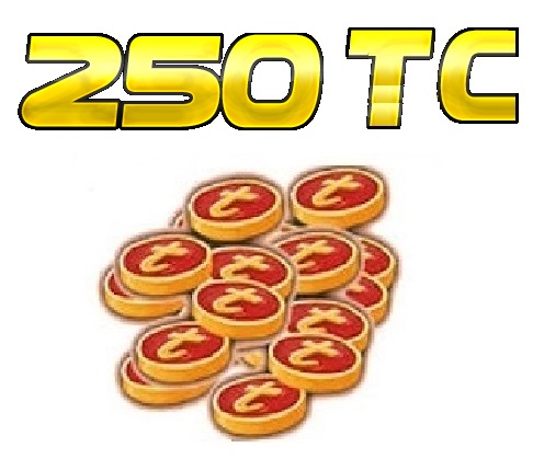TIBIA COINS 250 TC WSZYSTKIE SERWERY TRANSFEROWANE SZYBKA WYSYŁKA