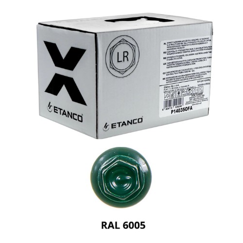 Wkręty farmerskie ETANCO GTF2 4,8-35 mm RAL 6005