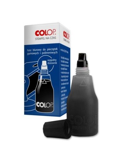 TUSZ DO PIECZĄTEK COLOP 25 ml czarny