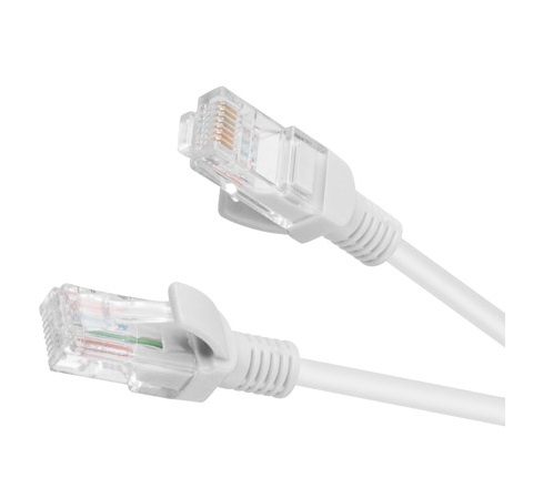 Kabel sieciowy LAN ETHERNET RJ45 UTP CAT6 1M SZARY