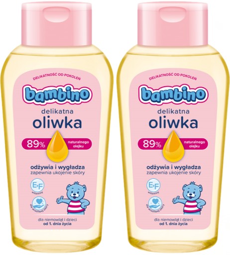 Oliwka dla dzieci i niemowląt BAMBINO 2x 150ml Zestaw