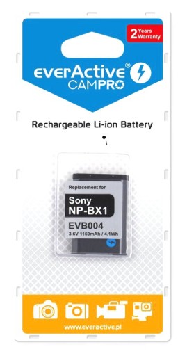 Akumulator CamPro do Sony NP-BX1 1150mAh