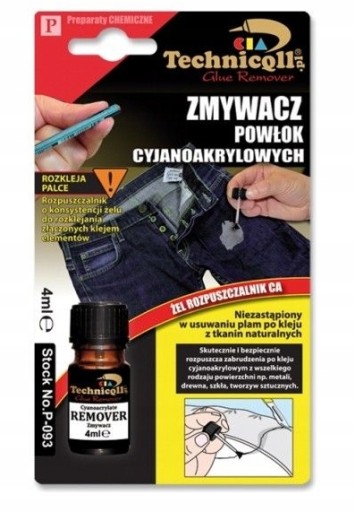 ZMYWACZ POWŁOK CYJANOAKRYLOWYCH 4ml TECHNICQLL 093