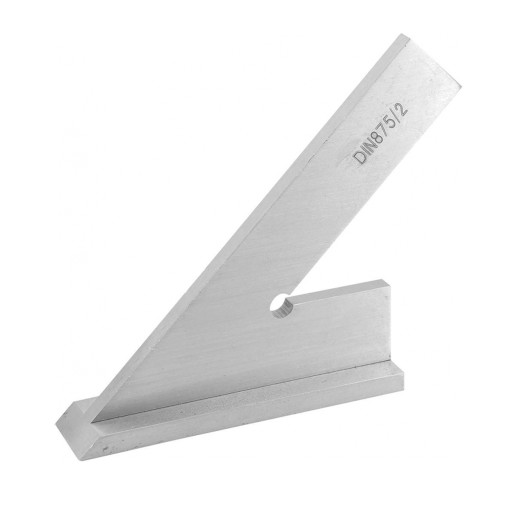 Kątownik ze stopką kąt Ostry 45 stopni MADE IN GERMANY 120x80 mm