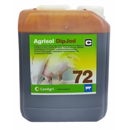 Preparat do dipingu jodowy 10kg Agrisol DipJod 72