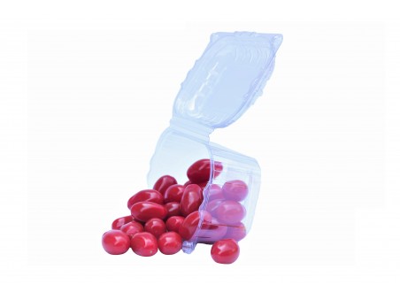 Pojemnik plastikowy łączony z wieczkiem 250g 100 szt